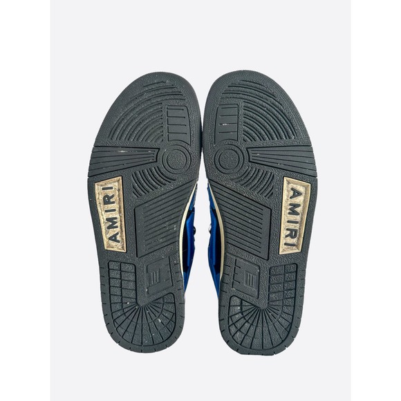 Amiri Black & Blue Skeleton High Tops - Picture 6 of 8